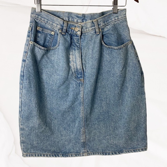 Gitano Dresses & Skirts - Vintage Gitano Emporio High Waist Denim Skirt 14